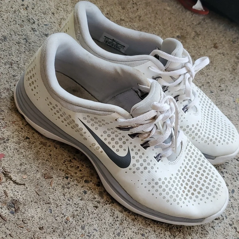 Nike Lunarlon 628537 white sneakers